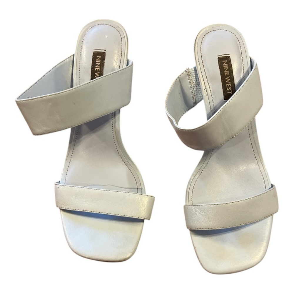 NINE WEST Women's blue heels